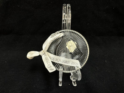 Waterford Crystal Christmas Ornament Times Square 2004 "Hope for Unity"