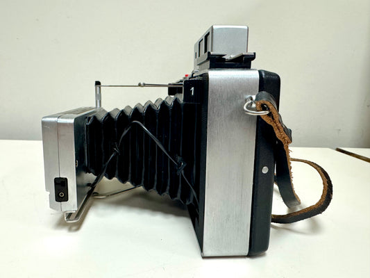 1970s Polaroid 450 Land Camera & Accessories