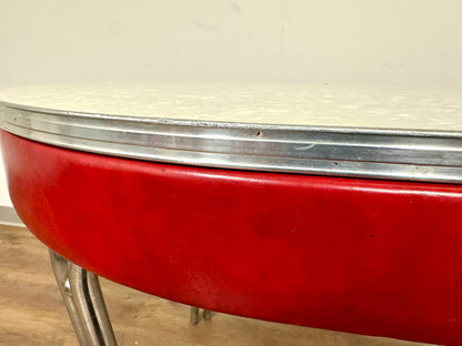 1950s Red Dining Set