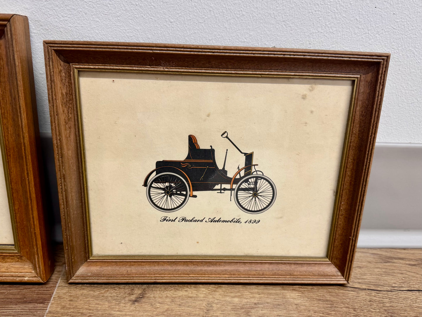 Antique Wagon & Automobile Art Set