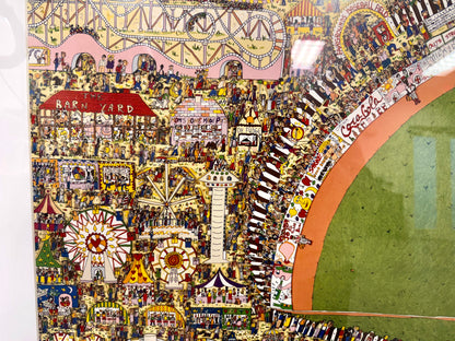 "Take Me Out To The Ball Game" Art Print James Rizzi