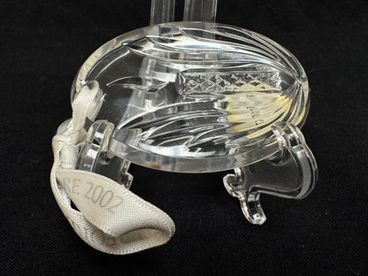 Waterford Crystal Christmas Ornament Times Square 2002 "Hope for Healing"