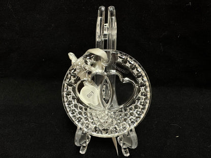 Waterford Crystal Christmas Ornament Times Square 2011 "Let There Be Love"