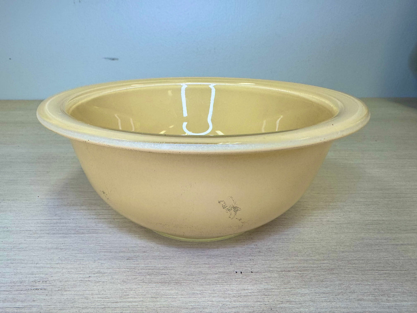 1960s Pyrex Yellow Mixing Bowl