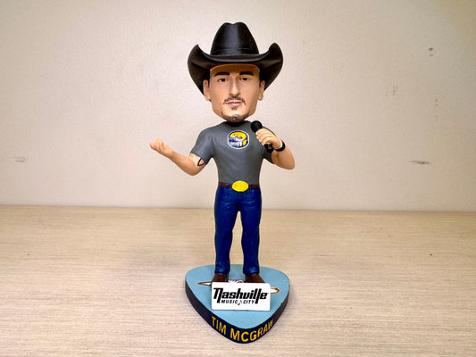 Tim McGraw Nashville Predators Hockey Bobblehead