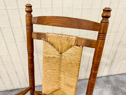 Vintage Wicker Rocking Chair