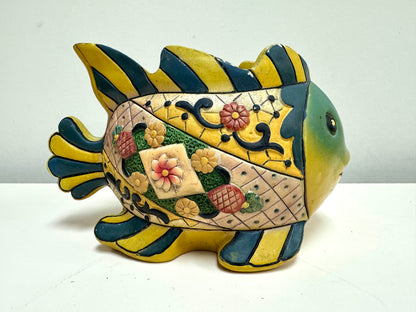 1980s Fish Shaped Planter