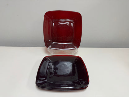 Anchor Hocking MCM Square Luncheon Dish