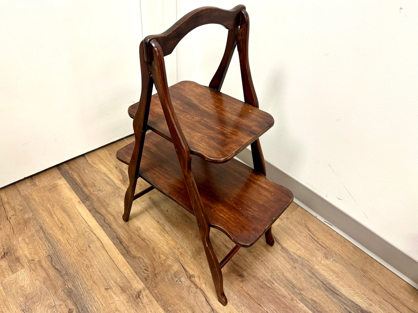Wooden Folding Butler's Table