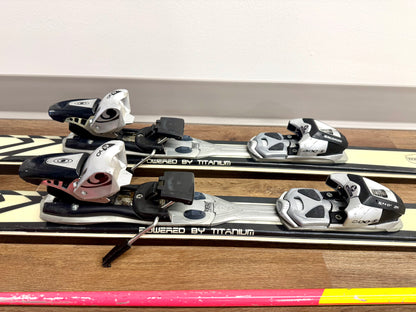 Volkl Vertigo G20 Snow Skis & Colt Poles