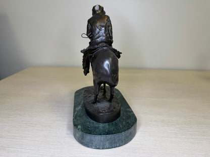 Frederic Remington Bronze Statue "The Norther"