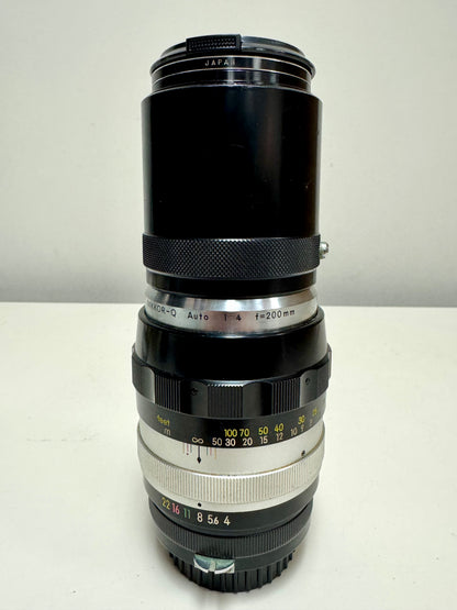 1960s Nikkormat FTN 35mm Film Camera & Lenses Set