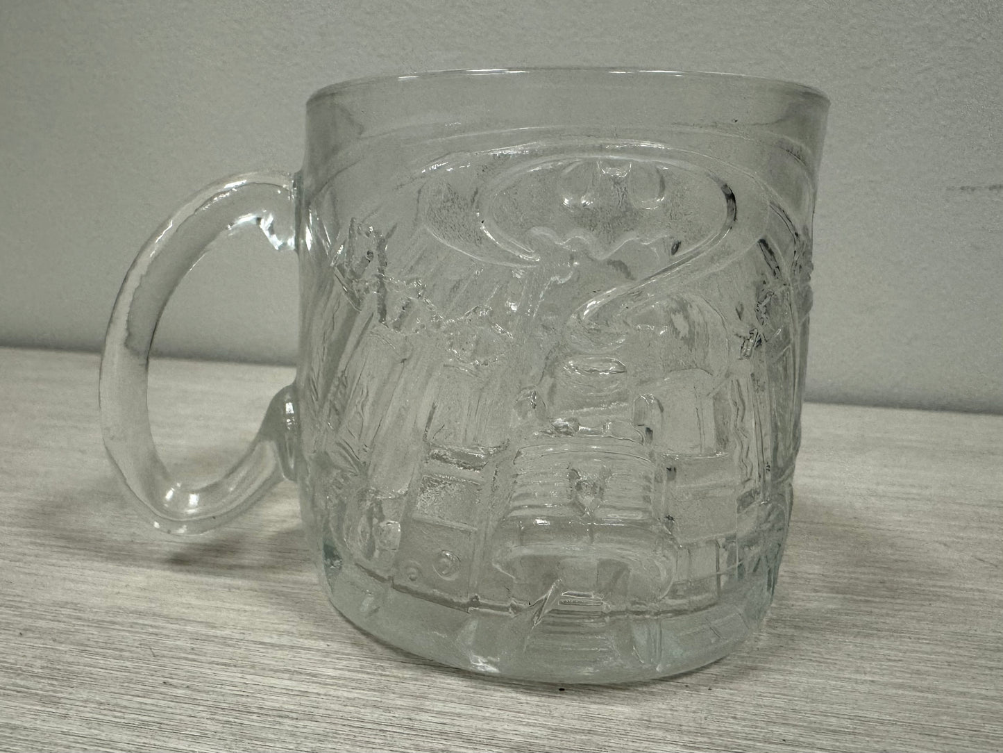 1995 McDonalds Batman Forever Glass Mug