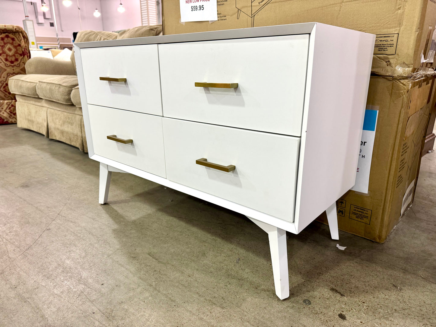 White Dresser