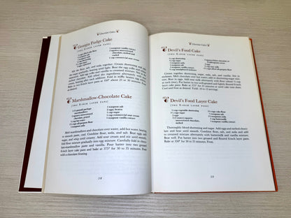 1971 Southern Living Homemaker's Cookbook Cakes