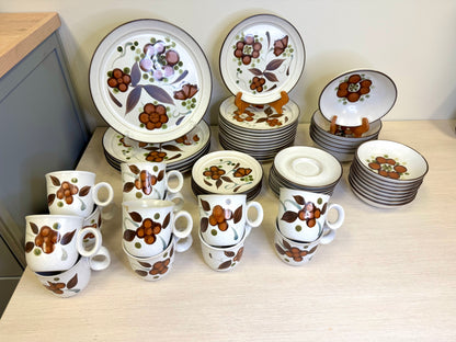 Noritake Folkstone Orinda Stoneware Plate, Bowl & Mug Set