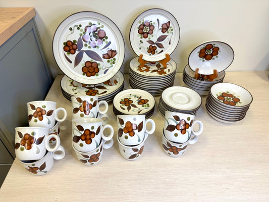 Noritake Folkstone Orinda Stoneware Plate, Bowl & Mug Set