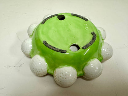 1970s Golf Ball Ashtray