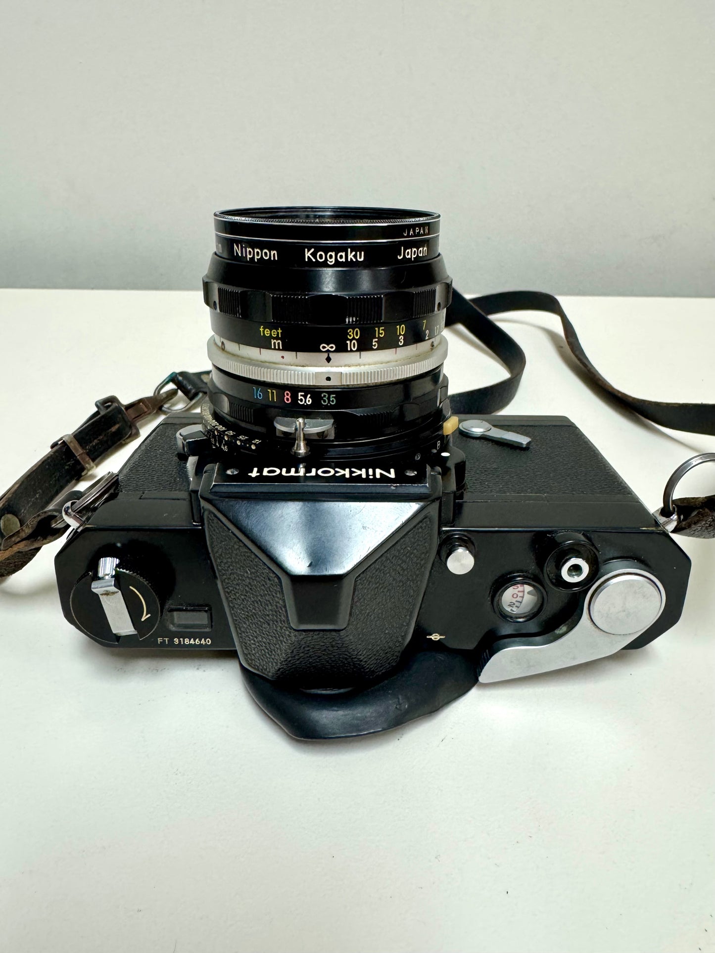 1960s Nikkormat FTN 35mm Film Camera & Lenses Set