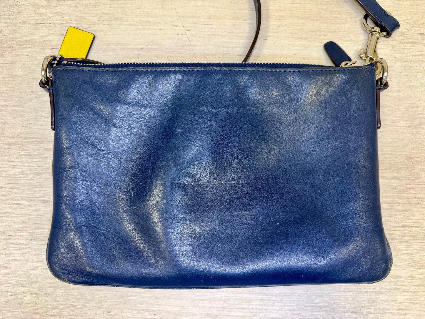 Navy Coach Handbag