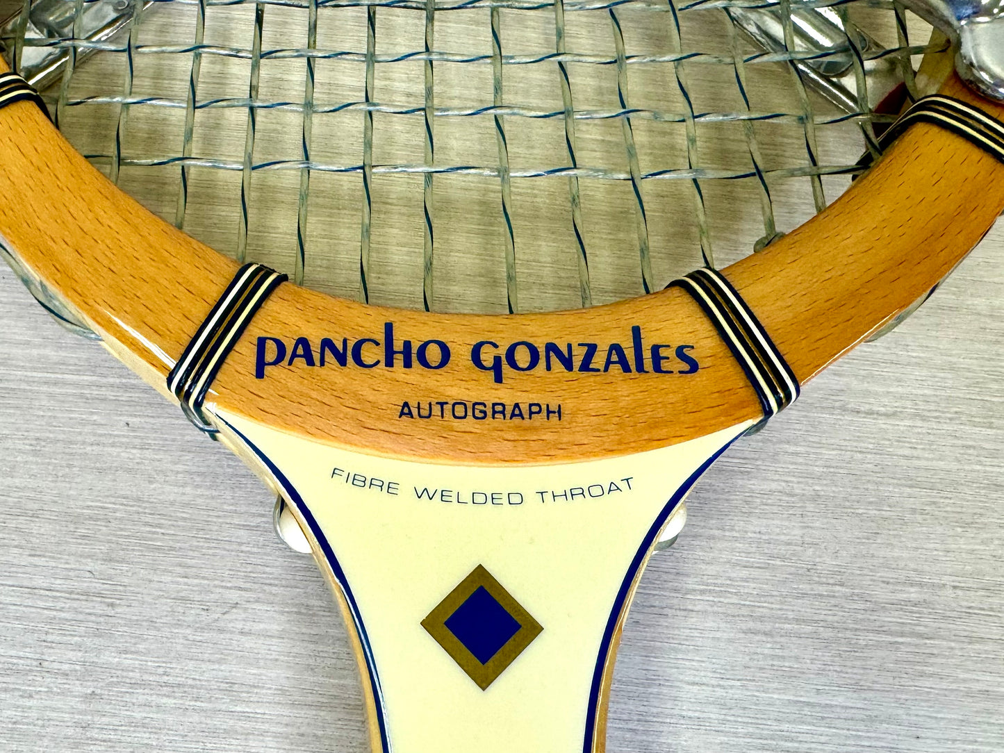 1960s-70s Pancho Gonzales Spalding Tennis Racquet