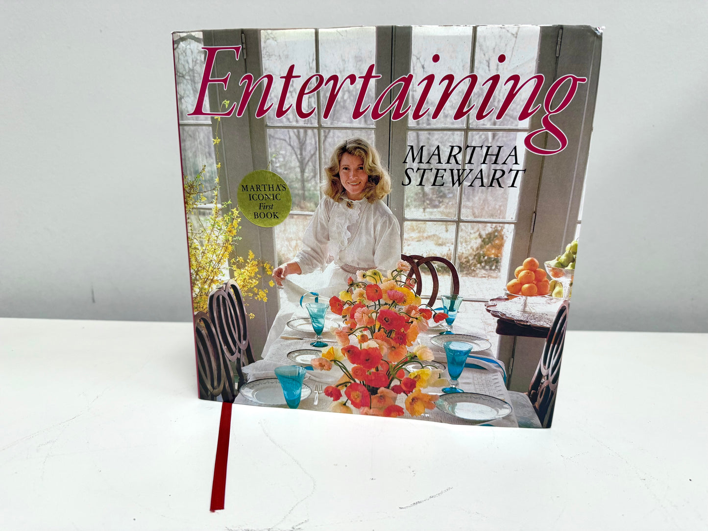 "Entertaining" by Martha Stewart (re-release print)