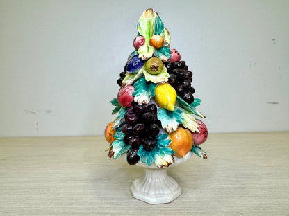 Fratelli Mollica & Co. Italian Capodimonte Fruit Sculpture