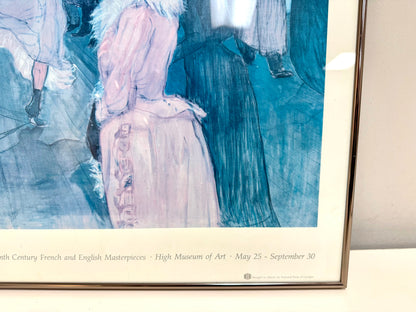 "At the Moulin Rouge: The Dance" (1890) Framed Art Print