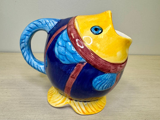 Ceramic Fish Pitcher