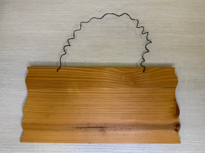 Season's Greetings Snowman Wooden Sign