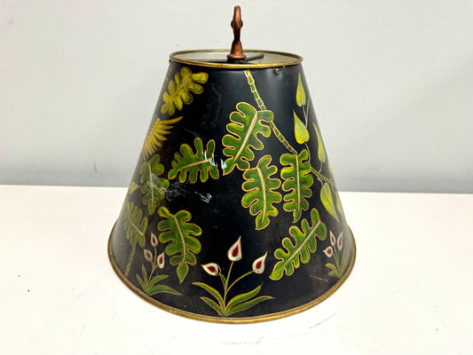 Copper Tipped Metal Lamp Shade