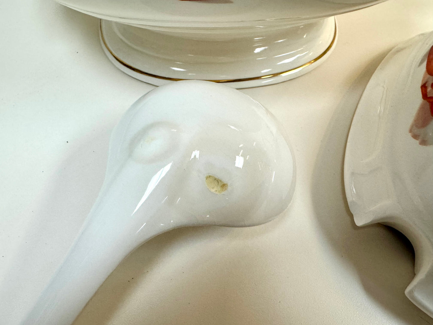 Seafood Themed Soup Serving Covered Dish