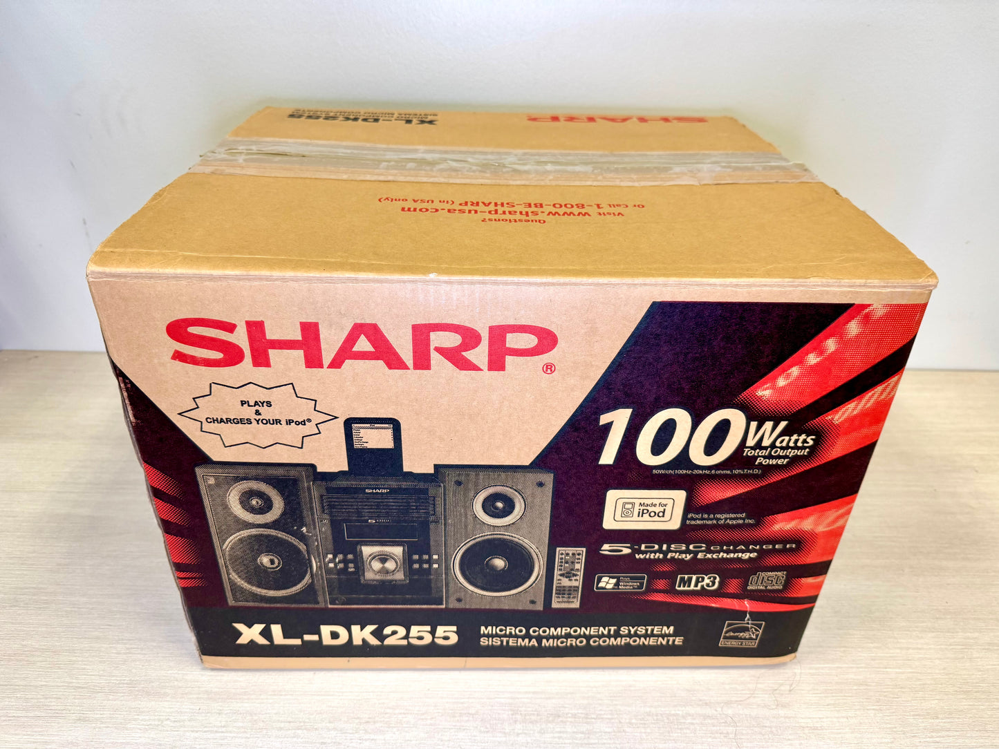 Sharp XL-DK255 iPod & CD Stereo