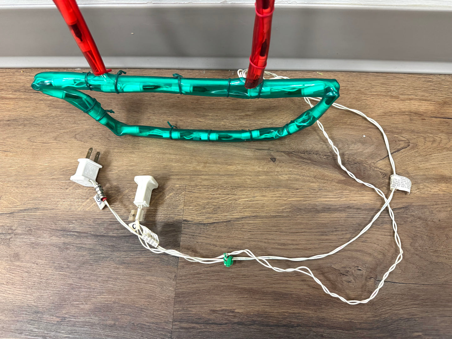 1990s Mr. Christmas Light Up Candle Decoration