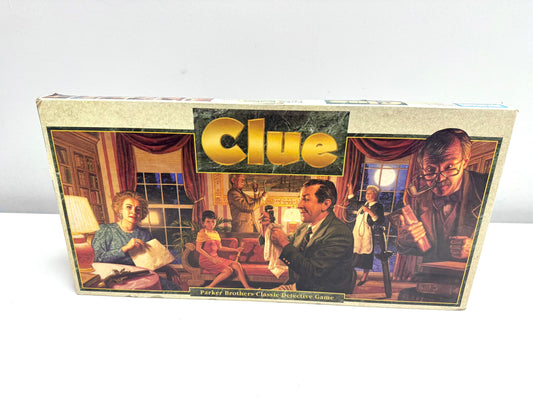 1986 Clue Classic Detective Game