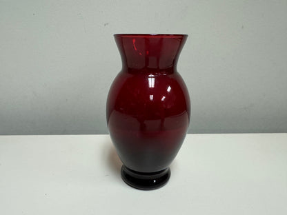 Anchor Hocking Ruby Red Small Vase
