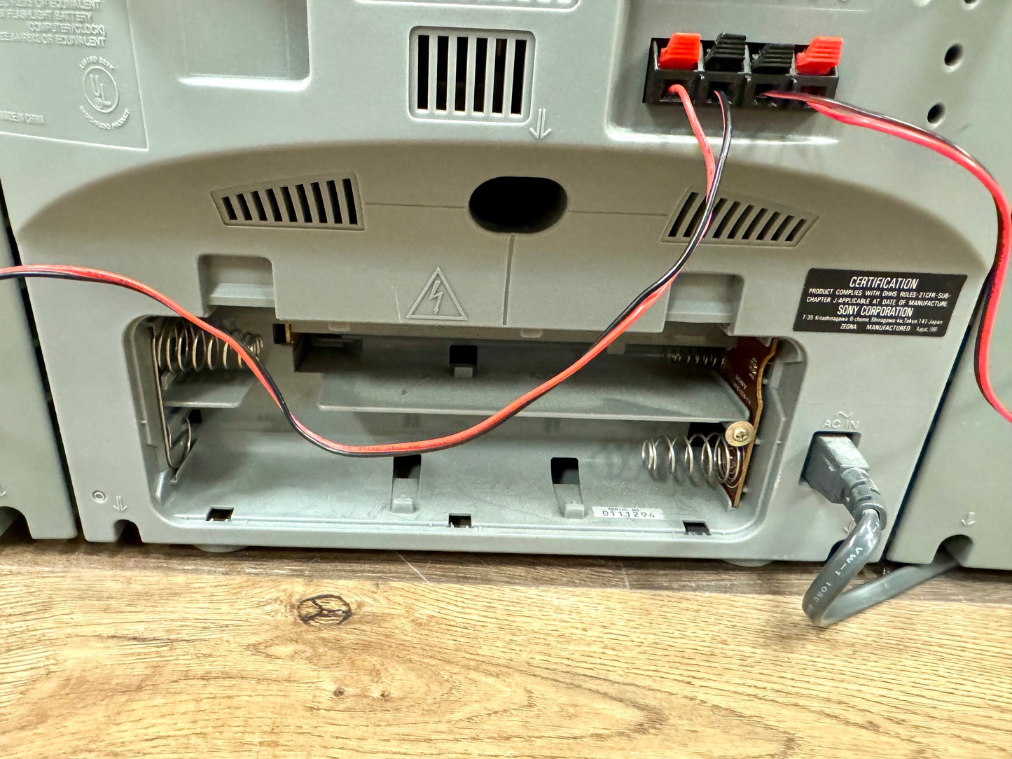 Sony CFD-Z550 Portable Boom Box