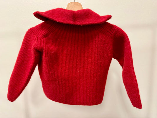 Everlane Berry Red Wool Sweater