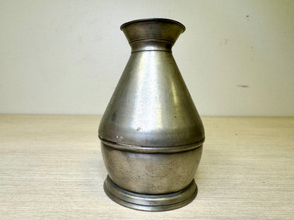 Vintage Pewter Haystack Pitcher