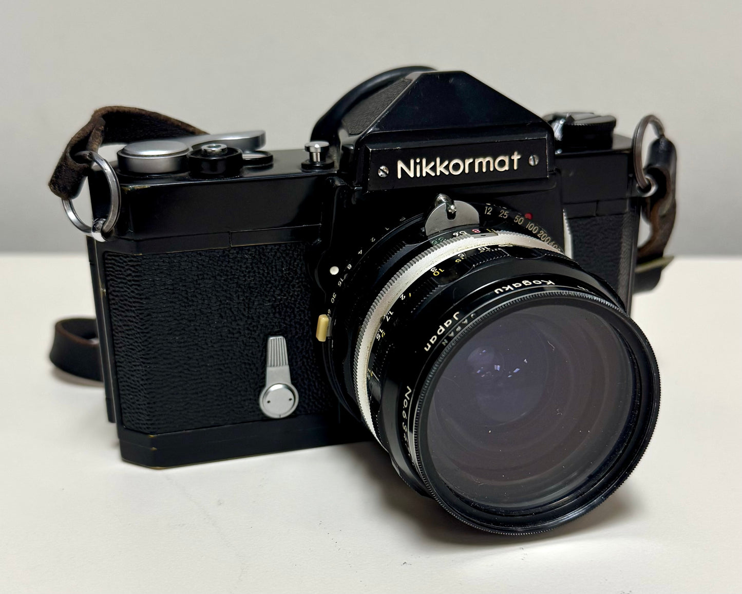 1960s Nikkormat FTN 35mm Film Camera & Lenses Set