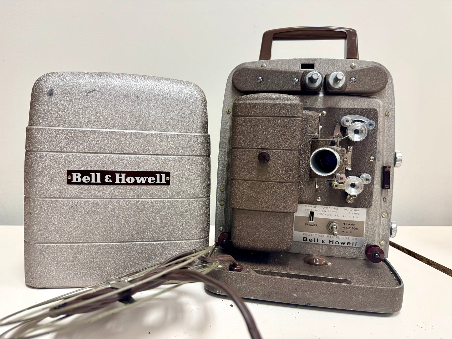 1950s Bell & Howell 253 AX Film Projector