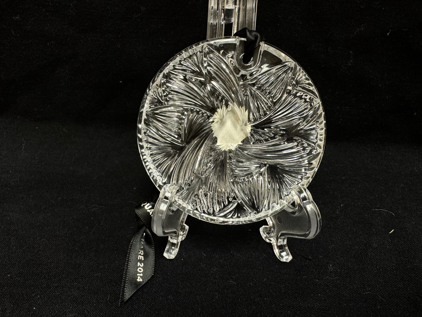 Waterford Crystal Christmas Ornament Times Square 2014