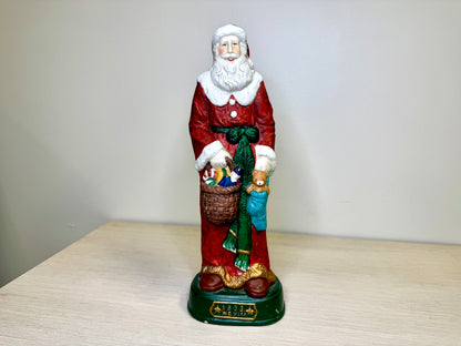Vintage Porcelain Santa Statue
