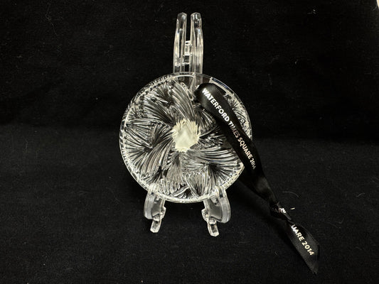 Waterford Crystal Christmas Ornament Times Square 2014