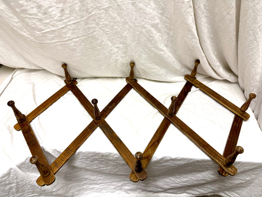 Collapsible Rustic Coat Rack