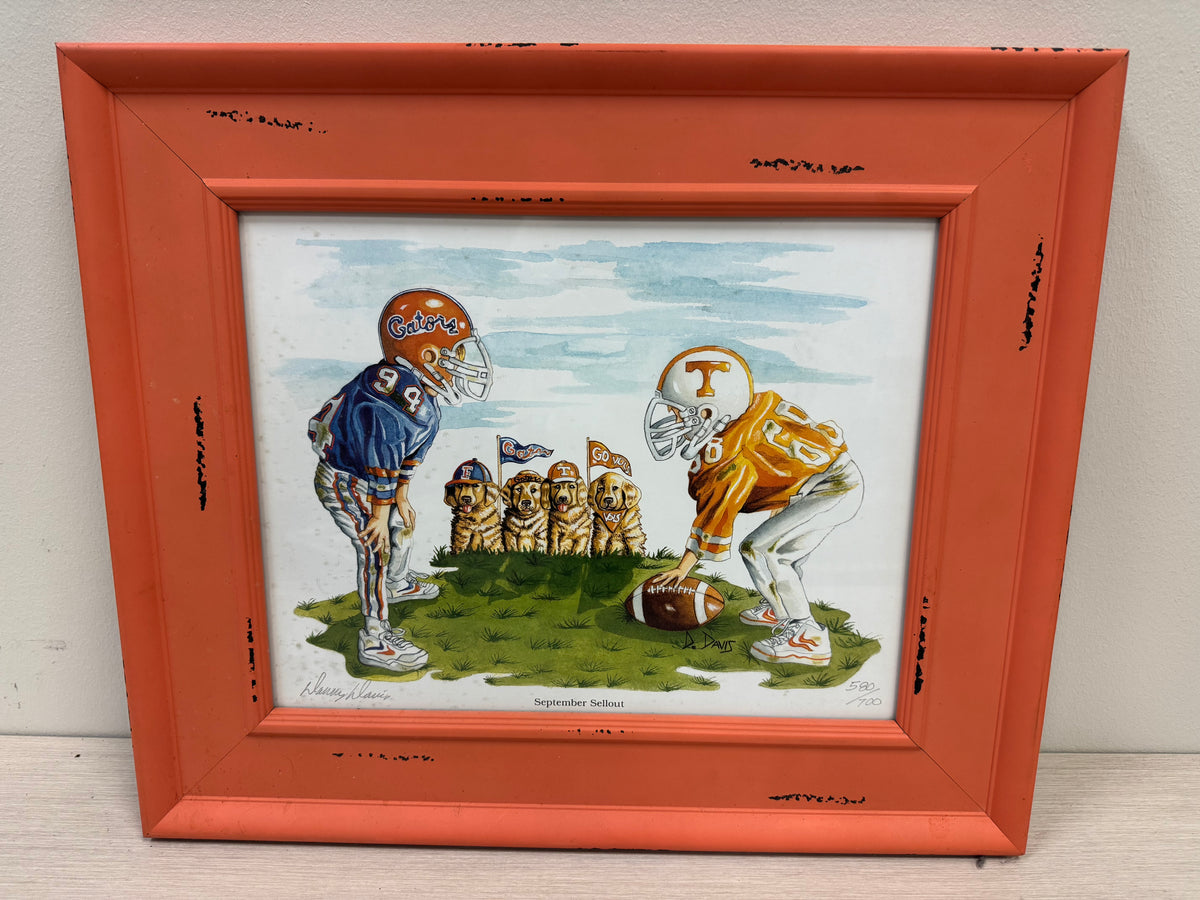 Tennessee Vols vs Florida Gators Framed Artwork