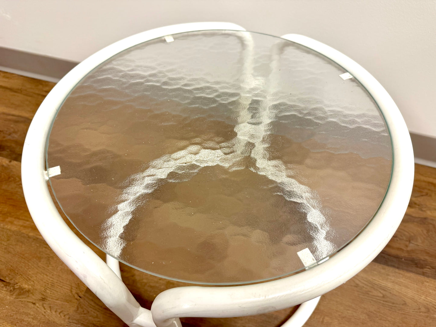 Midcentury Modern Glass Top Table