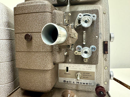 1950s Bell & Howell 253 AX Film Projector