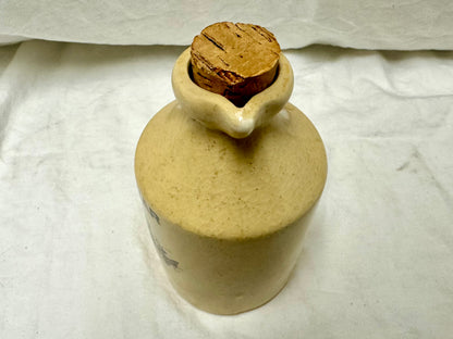 Vintage Japanese Vinegar Stoneware Cruet