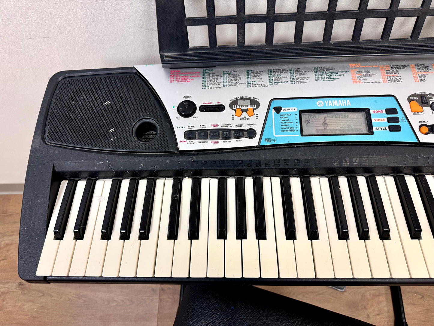 Yamaha PSR-170 Portable Keyboard & Accessories